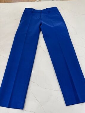 LOFT Straight Leg Dress Pants in Royal Blue